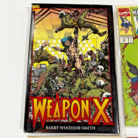 Wolverine Comic Book Lot #10, 50, 75, 100 plus more Hardcover Weapon X Book - Picture 4 of 7